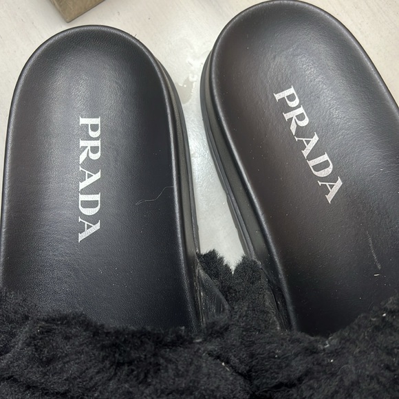 Prada Slides Black lug - Picture 11 of 16
